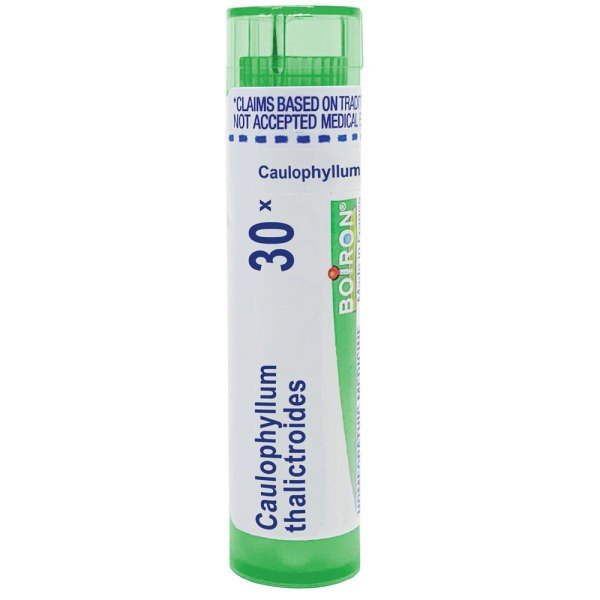 Boiron Caulophyllum Thalictroides 30X Homeopathic Single Medicine For Personal Care 80 Pellet