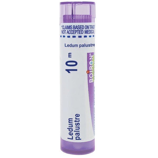 Boiron Ledum Palustre 10M Homeopathic Single Medicine For First Aid 80 Pellet