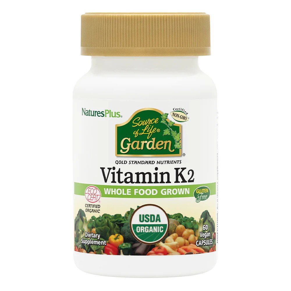 Nature's Plus Source Of Life Garden Vitamin K2 60 VegCap