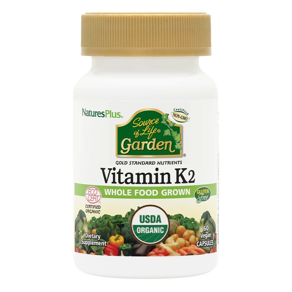 Nature&#39;s Plus Source Of Life Garden Vitamin K2 60 VegCap