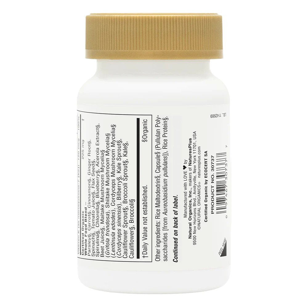 Nature&#39;s Plus Source Of Life Garden Vitamin K2 60 VegCap