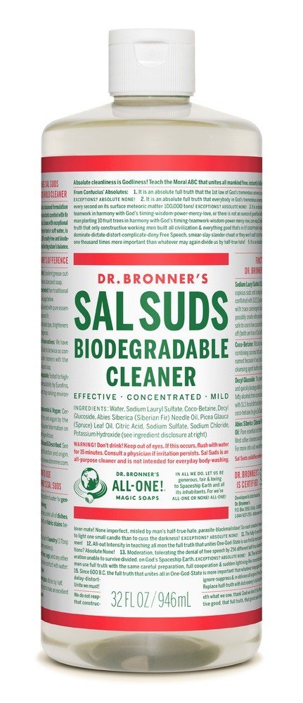 Dr. Bronner's Sal Suds Liquid Cleanser 32 oz Liquid