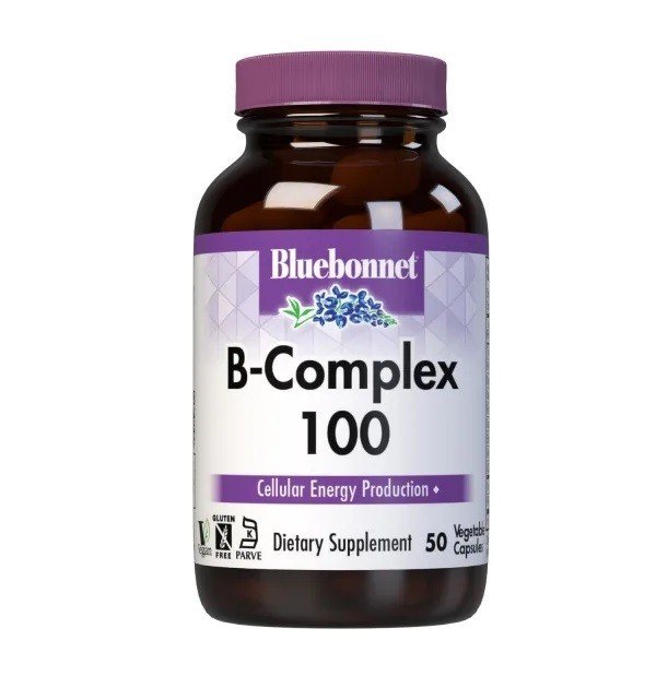 Bluebonnet B-Complex 100 50 VegCaps