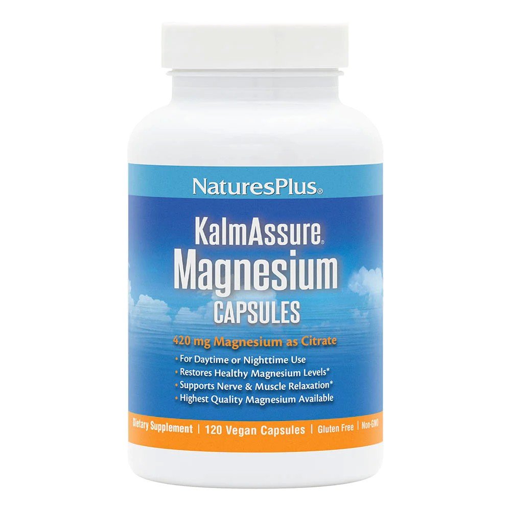 Nature's Plus Kalm-Assure Magnesium 120 VegCap