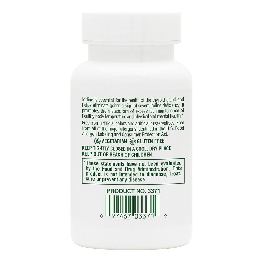 Nature&#39;s Plus Potassium Iodide 150mcg 100 Tablet