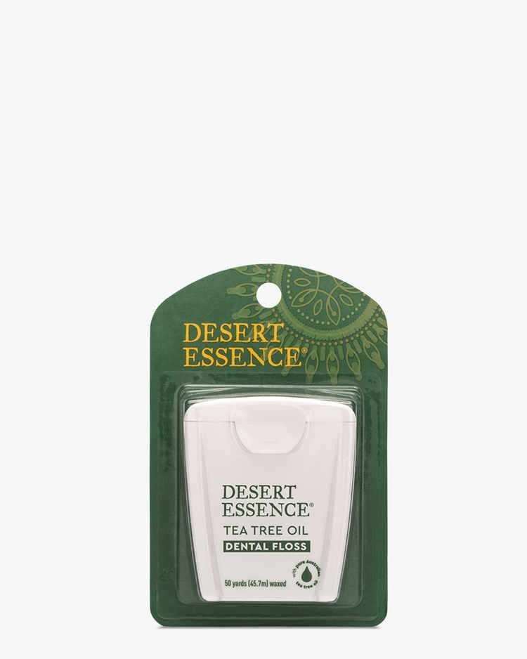 Desert Essence Dental Floss-Tea Tree Oil 50 Yard Floss