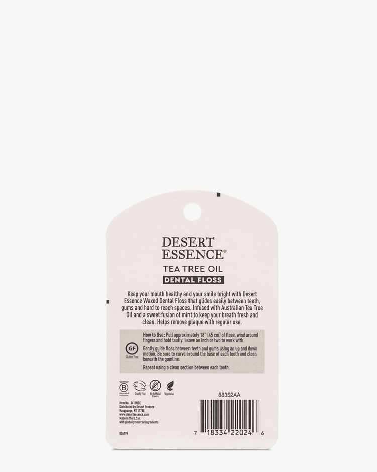 Desert Essence Dental Floss-Tea Tree Oil 50 Yard Floss