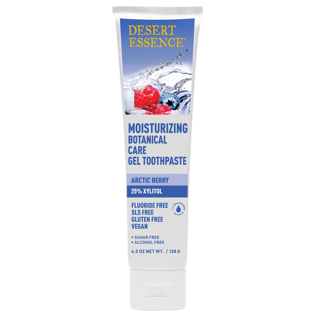 Desert Essence Arctic Berry Moisturizing Botanical Care Gel Toothpaste 4.5 oz Tube