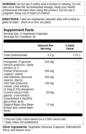 Natural Balance Great Curves 60 Vegetarian Capsule