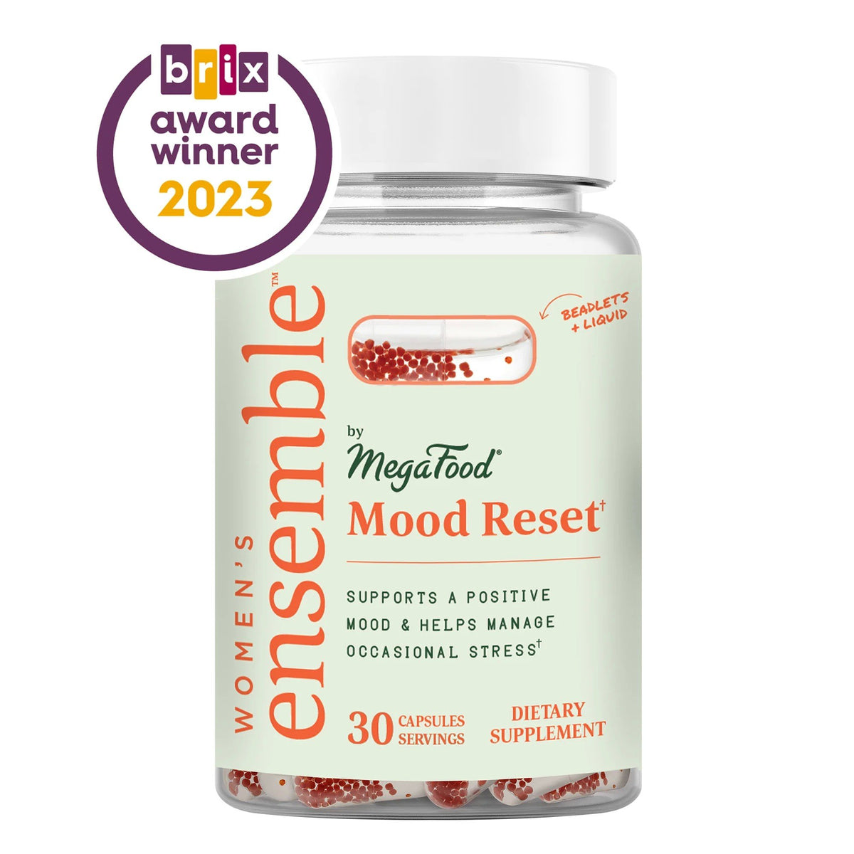 MegaFood Women's Ensemble-Mood Reset 30 Capsule