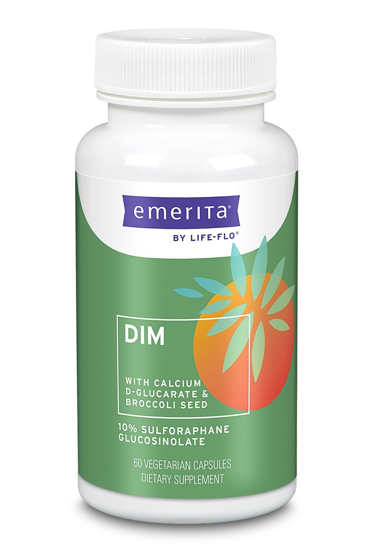 Emerita DIM Formula with Calcium D - Glucarate 60 VegCap