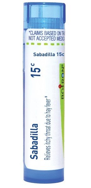 Boiron Sabadilla 15C Homeopathic Single Medicine For Allergy 80 Pellet