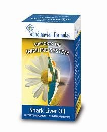 Scandinavian Formulas Shark Liver Oil -500mg 120 Capsule
