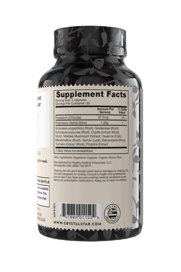 Crystal Star Immune Support 60 VegCaps