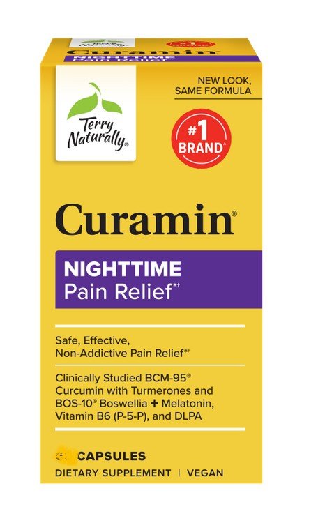 EuroPharma (Terry Naturally) Curamin Nighttime 30 Capsule