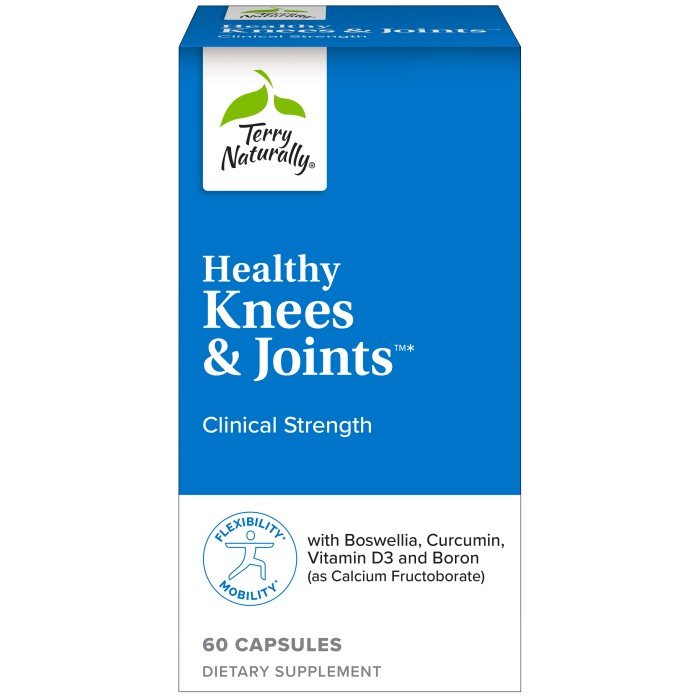 EuroPharma (Terry Naturally) Healthy Knees and Joints 60 Capsule