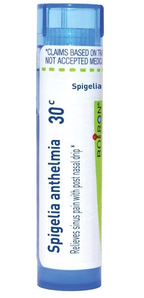 Boiron Spigelia Anthelmia 30C Homeopathic Single Medicine For Cough, Cold & Flu 80 Pellet