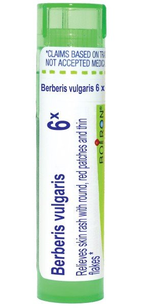 Boiron Berberis Vulgaris 6X Homeopathic Single Medicine For First Aid 80 Pellet