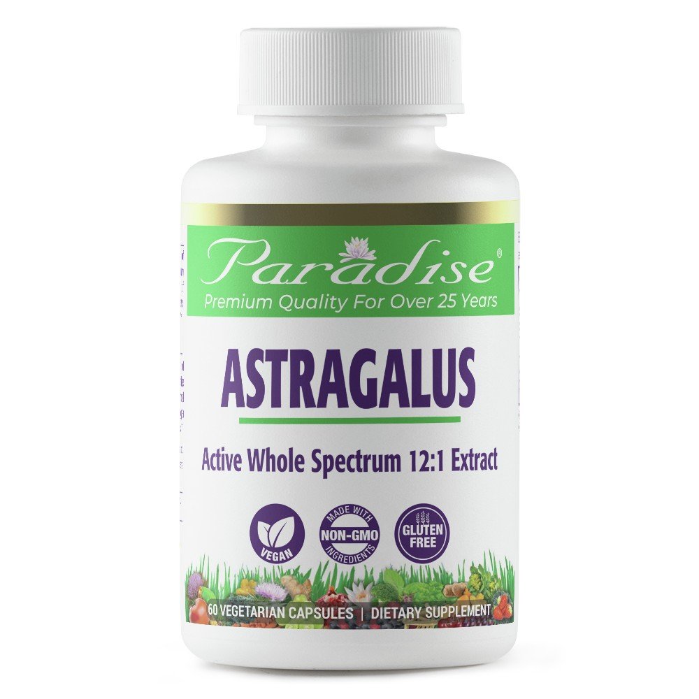 Paradise Herbs Astagalus 12:1 60 VegCap