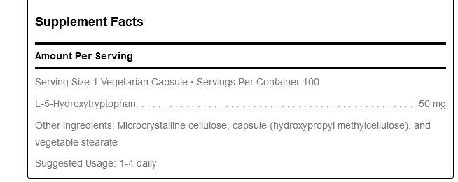 Douglas Laboratories 5-HTP 50mg 100 Capsule