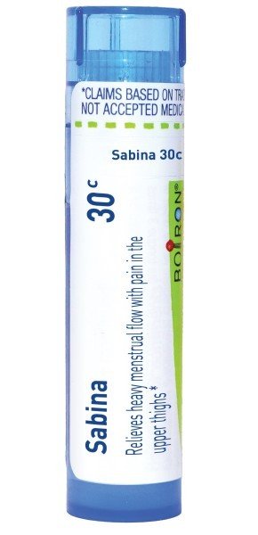 Boiron Sabina 30C Homeopathic Single Medicine For Personal Care 80 Pellet