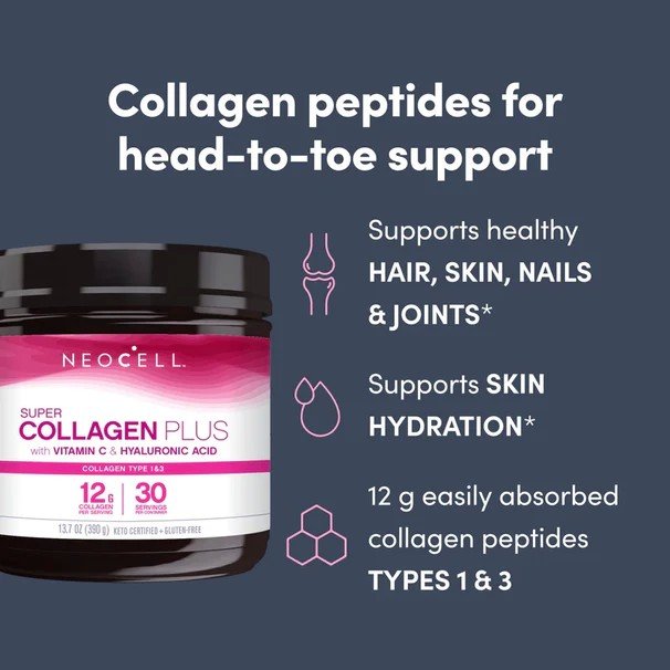 Neocell Super Collagen Plus 13.7 oz Powder