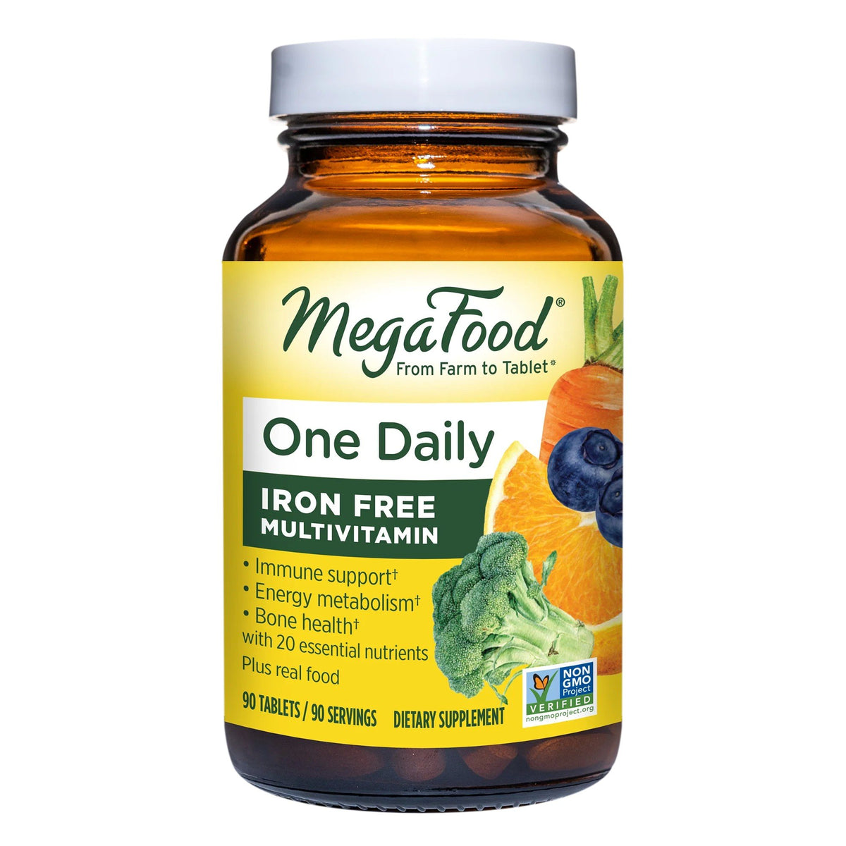 MegaFood One Daily Iron Free 90 Tablet