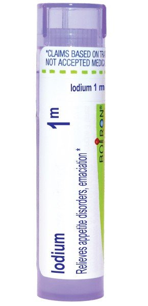 Boiron Iodium 1M Homeopathic Single Medicine For Digestive 80 Pellet