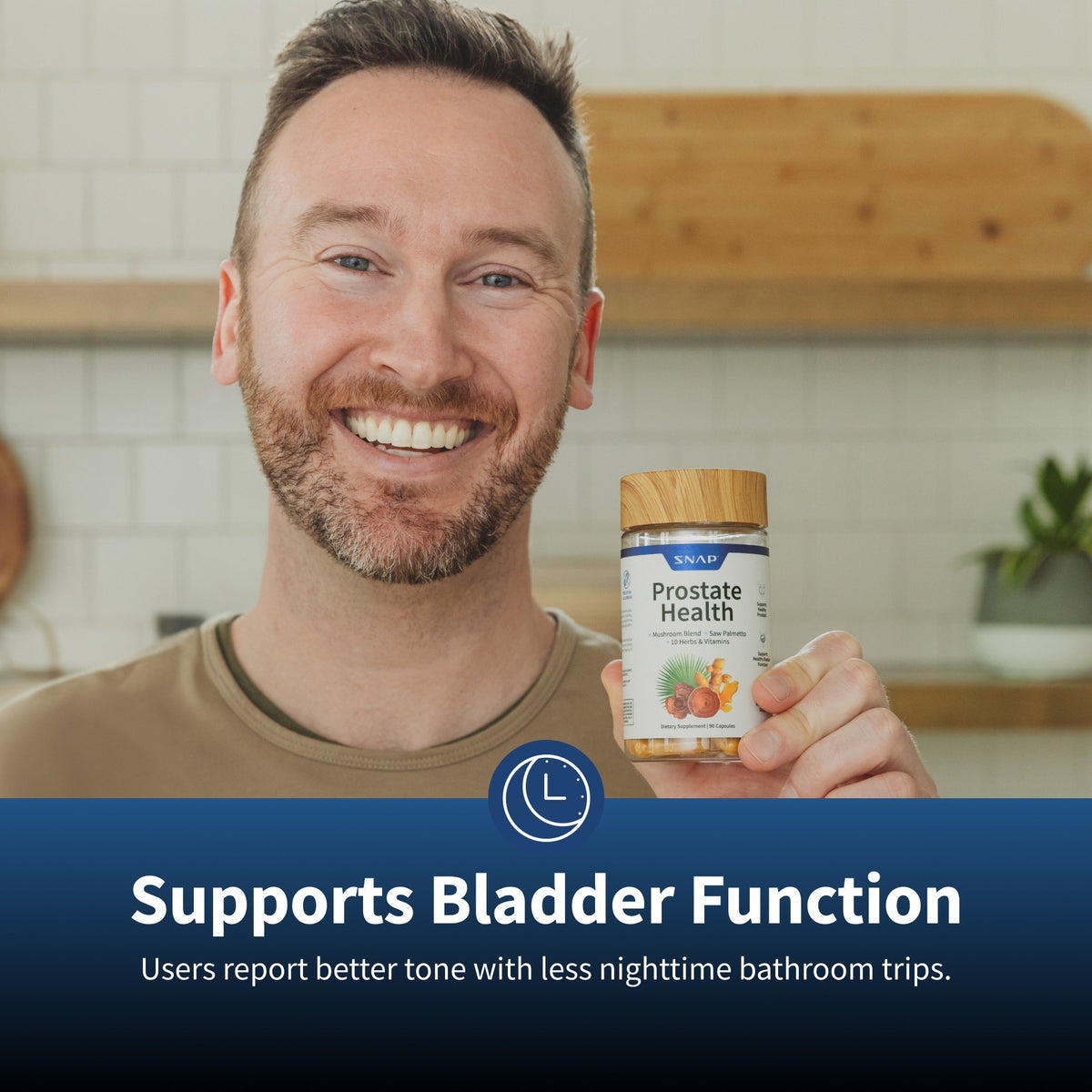 Snap Supplements Prostate Health 90 Capsule