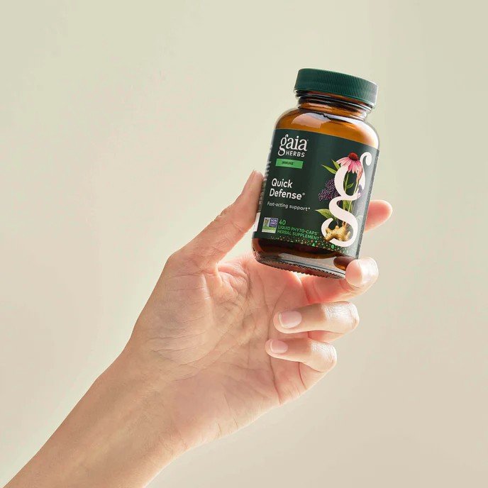 Gaia Herbs Quick Defense 20 VegCap