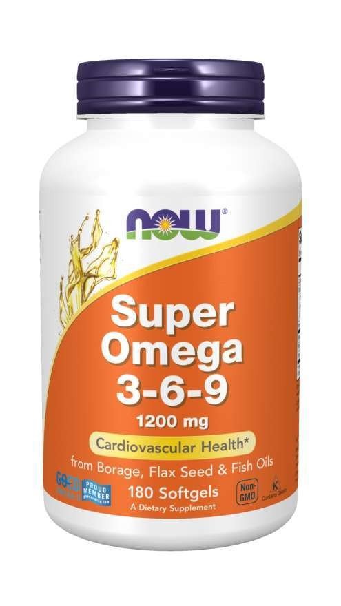 Now Foods Super Omega 3-6-9 180 Softgel