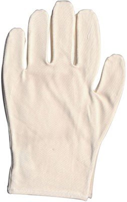 Earth Therapeutics Moisture Hand Glove-White 1 pr Glove