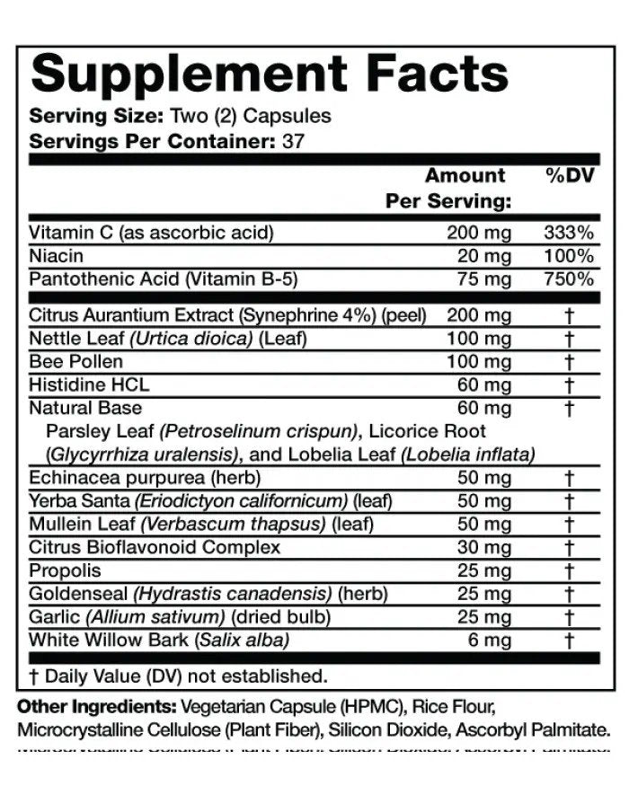 Olympian Labs Breath-EZ 75 Capsule