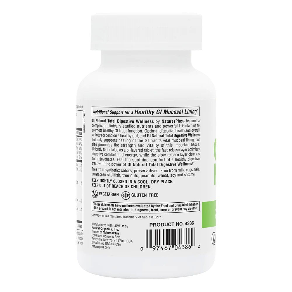 Nature&#39;s Plus GI Natural 90 Tablet