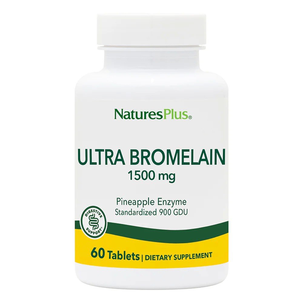 Nature's Plus Ultra Bromelain 1500mg 60 Tablet