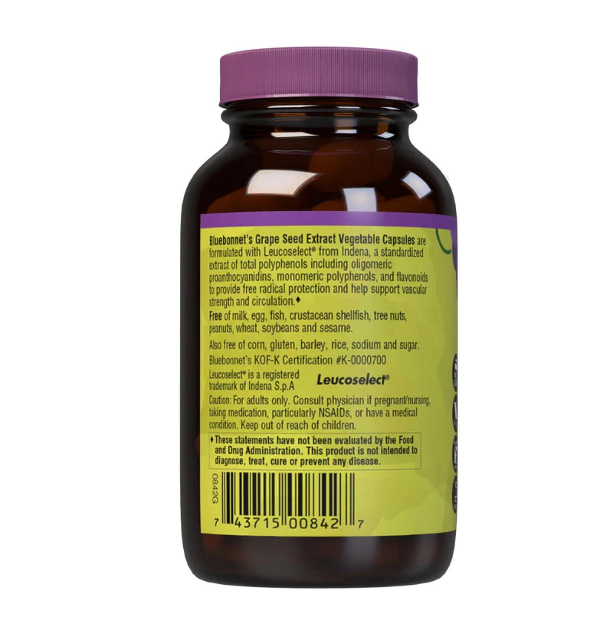 Bluebonnet Grape Seed Extract 100mg 90 Capsule