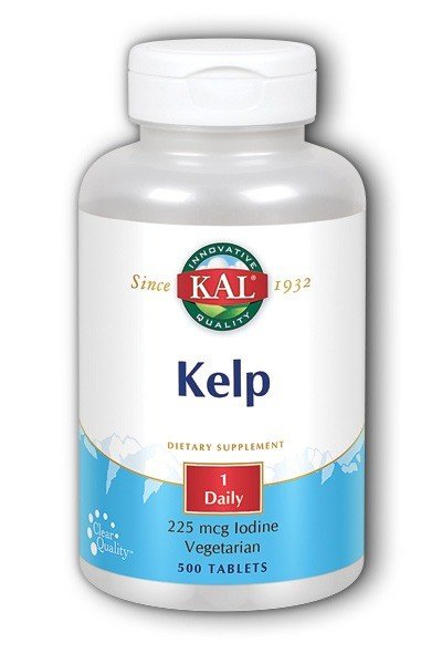 Kal Kelp Iodine (Supplies 225mcg Iodine) 500 Tablet