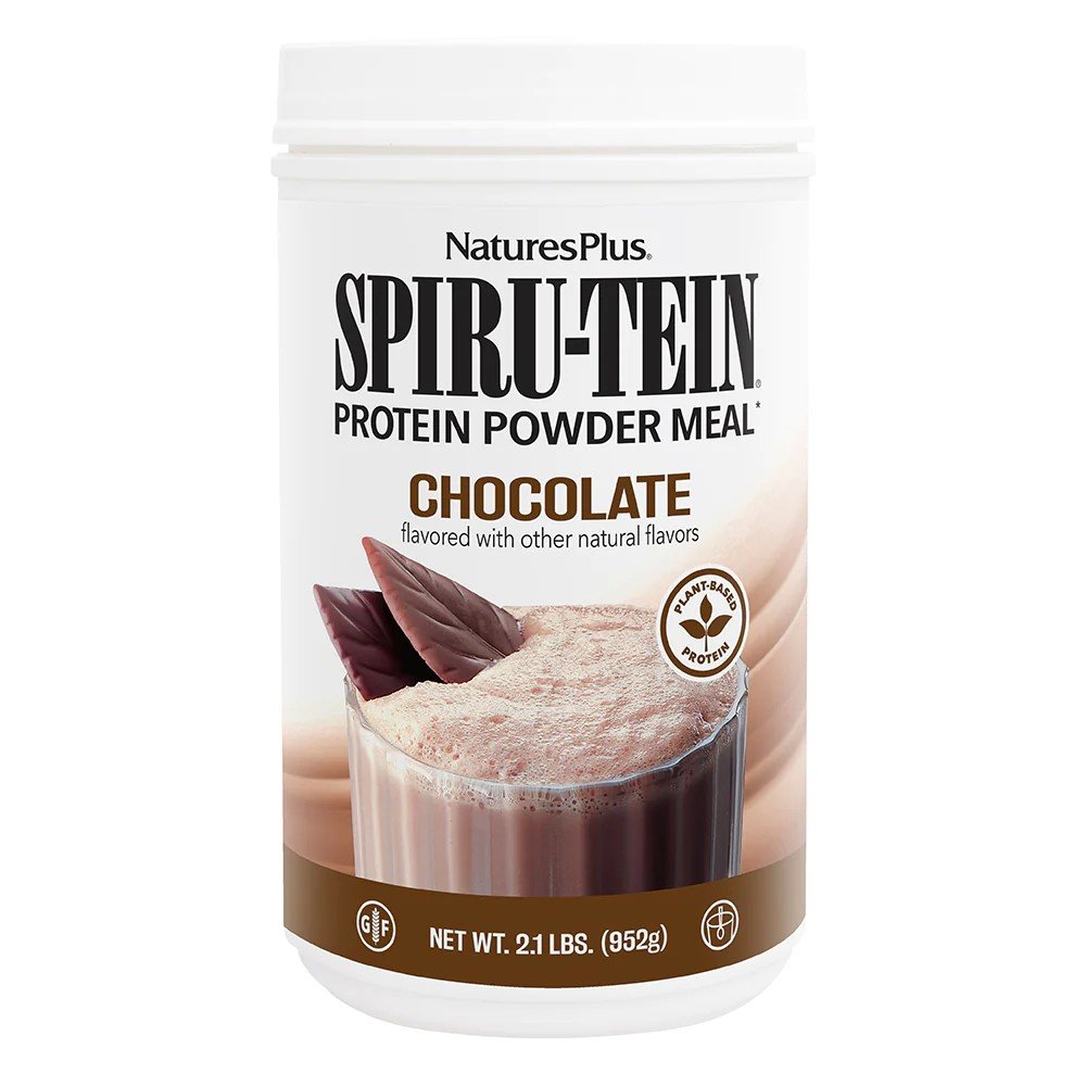 Nature's Plus Spiru-Tein (Spirutein) Shake - Chocolate 2.1 lbs Powder