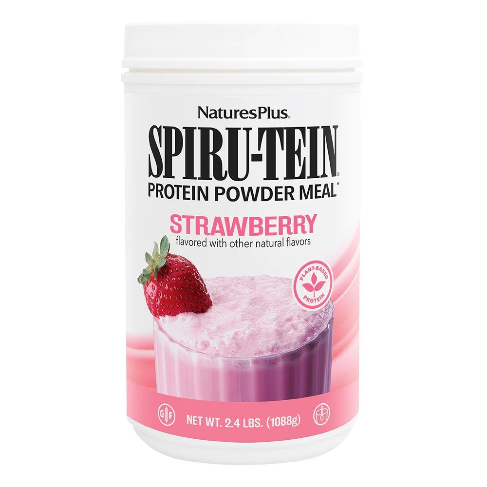 Nature's Plus Spiru-Tein (Spirutein) Shake - Strawberry 2.4 lbs Powder