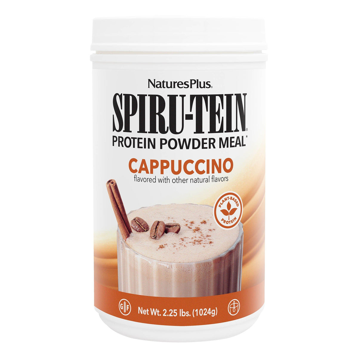 Nature's Plus Spiru-Tein (Spirutein) Shake - Cappuccino 2.2 lbs Powder