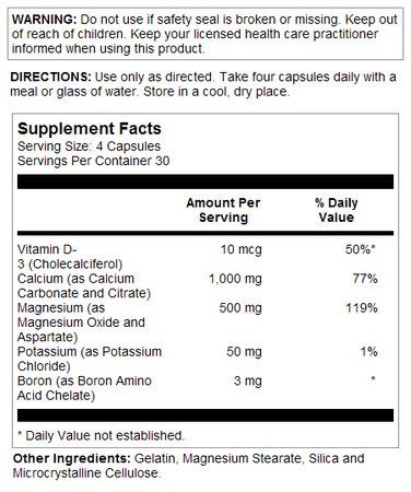 LifeTime Cal Mag with Potassium Vitamin D &amp; Boron 120 Capsule
