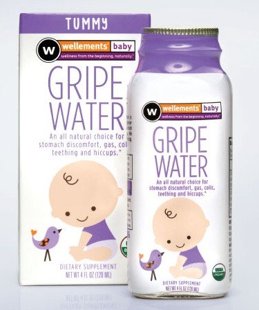 Wellements Gripe Water Organic Newborn 4 oz Liquid