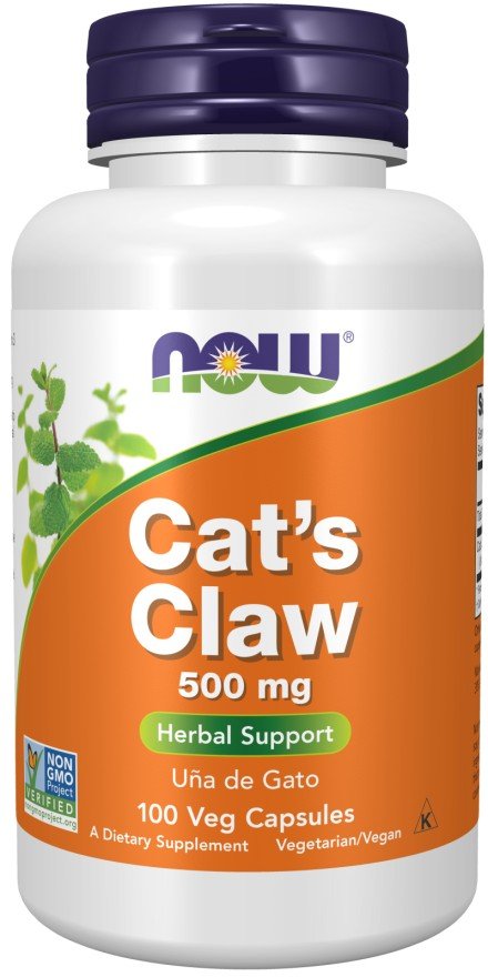 Now Foods Cat's Claw 500mg 100 Capsule