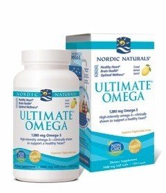 Nordic Naturals Ultimate Omega Softgel-Lemon 120 Softgel