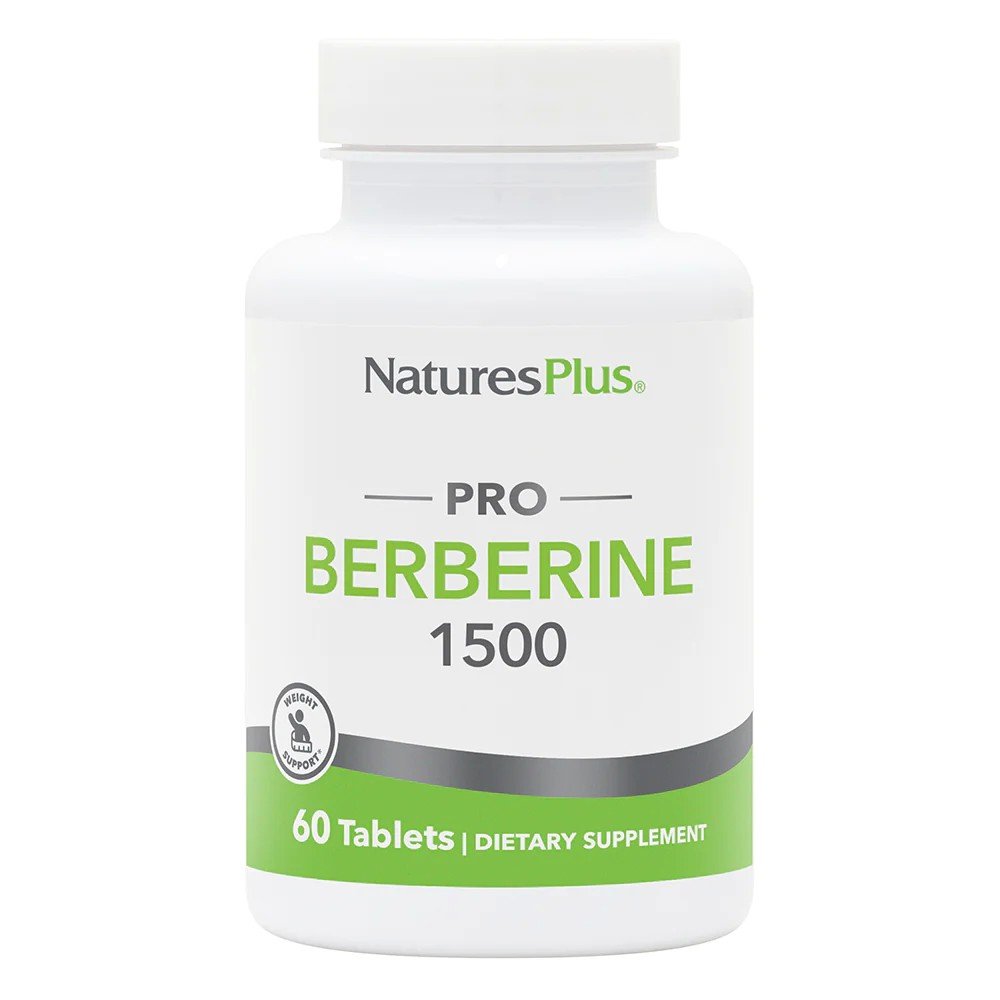 Nature's Plus Pro Berberine 1500 mg 60 Tablets