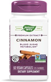 Nature's Way Cinnamon Standardized 60 VegCap