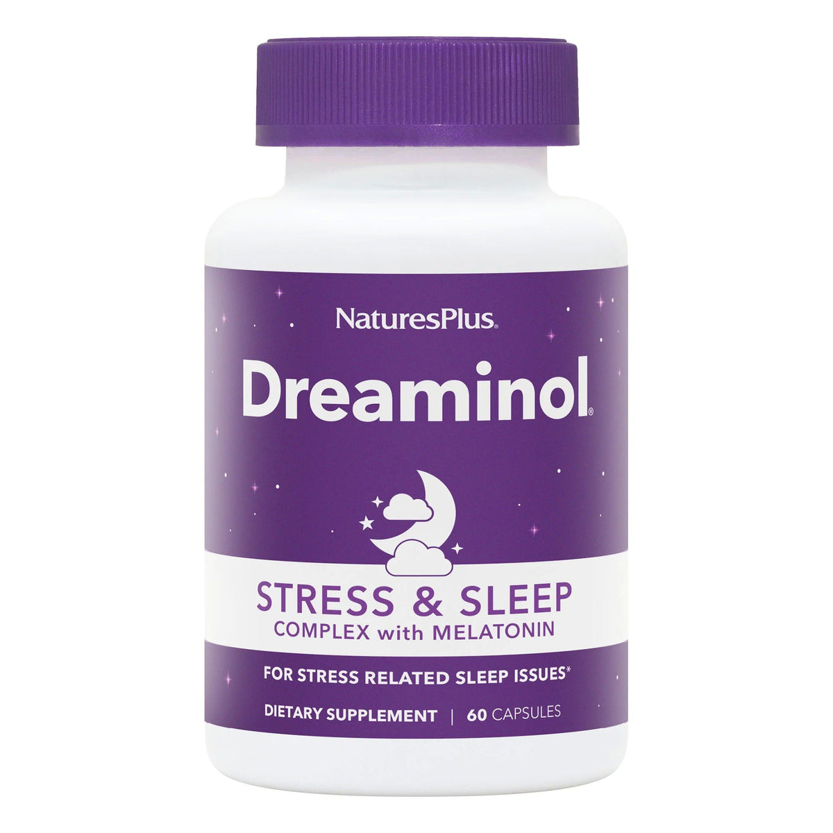 Nature's Plus Dreaminol-Stress & Sleep Complex with Melatonin 60 Capsule