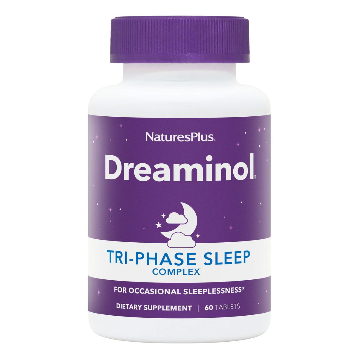 Nature's Plus Dreaminol-Tri-Phase Sleep Complex 60 Tablet