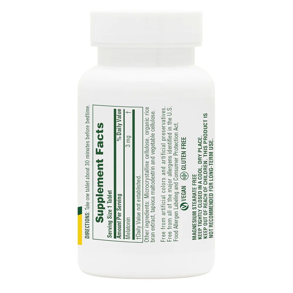 Nature&#39;s Plus Melatonin 3 mg 90 Tablet