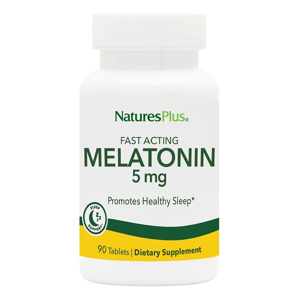 Nature&#39;s Plus Melatonin 5 mg 90 Capsule
